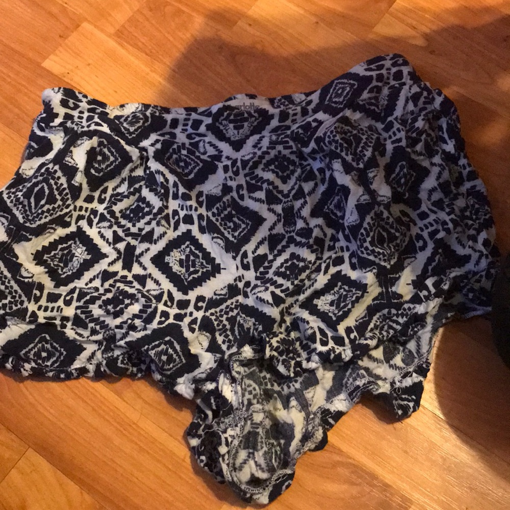 charlotte russe fabric shorts